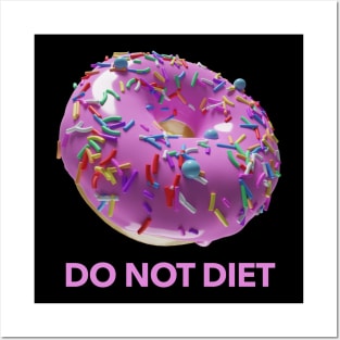 Do Not Diet Posters and Art